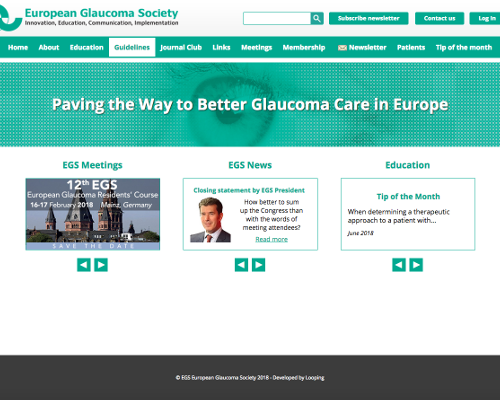 European Glaucoma SocietyNewsletter